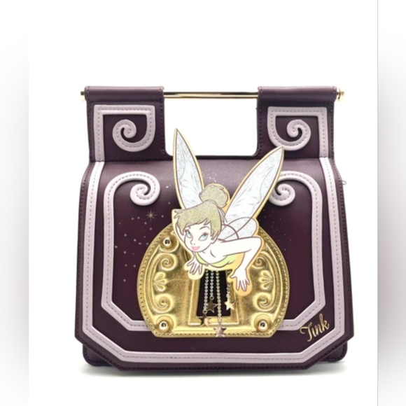Danielle Nicole Handbags - Danielle Nicole Disney Tinker Bell Keyhole Pixie Dust Crossbody Bag